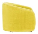 Ver imagem 3 de Kit 2 Poltronas Decorativa Julia Suede Amarelo - Lm Decor