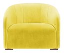 Ver imagem 2 de Kit 2 Poltronas Decorativa Julia Suede Amarelo - Lm Decor