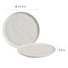CONJUNTO C/ 6 PRATOS RASO BIO STONEWARE VIT Ø 27,5cm - 3