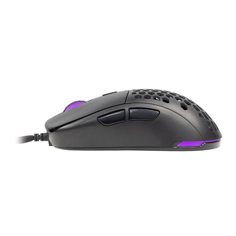 Mouse Gamer Pichau Hive S, RGB, 16000DPI, 6 Botoes. Preto, PGM-HVSRGB-BLK - 6