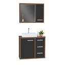 Ver imagem 2 de Conjunto Gabinete Banheiro com Cuba e Espelho Turin 60 Avpr