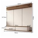 Ver imagem 3 de Conjunto Home Concept TV 70 Polegadas com Poltrona Eloah Verde Selva Base Giratória Premium