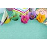 Carpete para Forração Quarto Infantil Forro Festa Venda M² Azul Oceano - 7