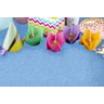 Carpete para Forração Quarto Infantil Forro Festa Venda M² Azul Oceano - 5