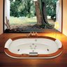 Banheira Hidromassagem Jacuzzi Europe Wood 1,84m x 1,12m x 56cm - 600 Litros 8 Jatos - Com aquecedor - 1