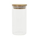 Ver imagem 1 de Pote de Vidro com Tampa de Bambu Oikos 300ml Hermético Redondo