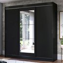 Ver imagem 1 de Guarda-roupa Casal Madesa Istambul 3 Portas de Correr com Espelho 3 Gavetas