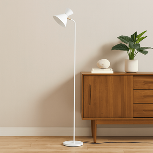 Luminária de Piso Abajur Chão Tarsila Branco