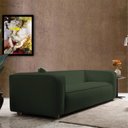 Ver imagem 2 de Sofá 3 Lugares 180cm Orgânico Luxo Recepção Cecília Linho Verde - Amarena Móveis