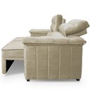 Ver imagem 6 de Sofá Retrátil Reclinável 3 Lugares com Molas 2,00m Quantum Suede Velut Bege - King House