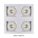 Ver mais imagens de Spot Embutir Conecta Branco Click Dl146Mdw Bella + LED Bq St2365