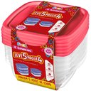 Ver imagem 1 de Conjunto de Potes 530ml Leve 5 Pague 4 Cores Sortidas - Sr124/71 - Sanremo