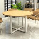 Ver imagem 1 de Mesa de Reunião Industrial 1,20 M Pé Metal F5