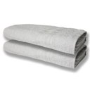 Ver imagem 4 de 4 Toalhas Super Felpudas Grande e Grossa Algodão 80x150 Itália Soft Beka - Branco/cinza Branco/