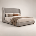 Ver mais imagens de Conjunto Queen Cama Japonesa Cabeceira Milano Moderna Luxo Premiun Elegante Divani com Cabeceira em