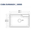 Ver imagem 4 de Cuba Inox 68 x 45 30505