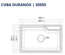 Ver imagem 4 de Cuba Inox 68 x 45 30505