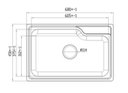 Ver imagem 2 de Cuba Inox 68 x 45 30505