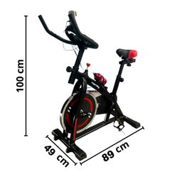 Bicicleta Ergométrica Spinning Profissional Mecânica 13 Kg Suporta 120 Kg Importway Iwbes-13 - 2