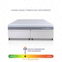 Ver imagem 5 de Conjunto Box Baú Branco Durban Cinza Espuma D28 King 193x203x64 - King House