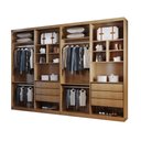 Ver imagem 2 de Closet Casal Fenix Premium 6 Gavetas 16 Prateleiras Rufato