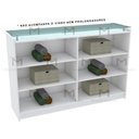 Ver imagem 6 de ARMÁRIO, BALCÃO DE APOIO COM PRATELEIRAS M499.B (LOJA, CASA) MUNDI MOVEIS