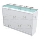 Ver imagem 3 de ARMÁRIO, BALCÃO DE APOIO COM PRATELEIRAS M499.B (LOJA, CASA) MUNDI MOVEIS