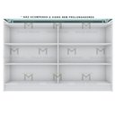 Ver imagem 7 de ARMÁRIO, BALCÃO DE APOIO COM PRATELEIRAS M499.B (LOJA, CASA) MUNDI MOVEIS