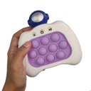 Ver imagem 2 de Pop It Mini Game Interativo 4 Modos Portatil Astronauta Jogo Luzes Som Anti Estresse Fidget Sensoria