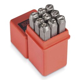 Punção Marcador Numérico 1,5 Mm 9 Peças - Rocast - 3