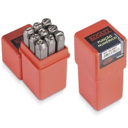 Punção Marcador Numérico 1,5 Mm 9 Peças - Rocast - 1