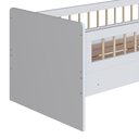 Ver imagem 5 de Cama Infantil com Escorregador Lumiar C06 Branco - Mpozenato