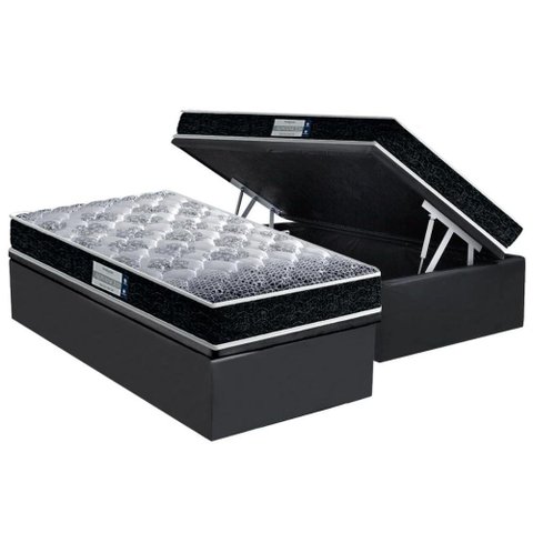 Cama Box Baú Solteiro: Colchão Espuma Probel D33/ep Firmepedic Prodormir Advanced Tech1500 Double