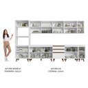 Ver imagem 6 de Armário de Cozinha Completa 355cm Branco Reims da Sabrina Madesa