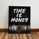 Ver imagem 5 de Kit 3 Quadro Decorativo Dinheiro Money Riqueza Tempo Quarto Qualidade Premium Moderno 28x20cm