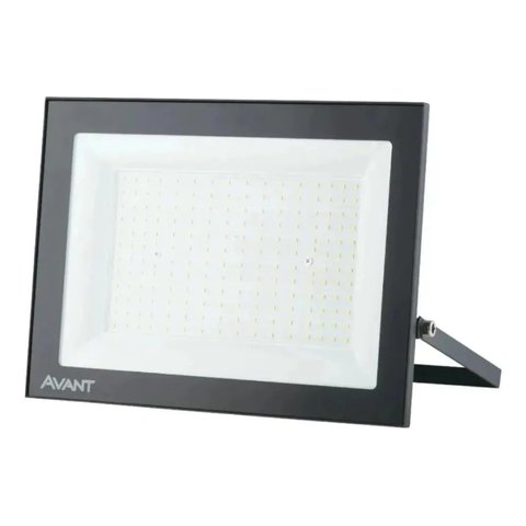 Refletor Holofote Led 200w Avant Slim Bivolt Branco Frio