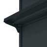 Gondola Centro 170 Fit Ate 3 Metros 1 Ponta Preto 35b Pe Azul - 7