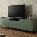 Ver imagem 7 de Rack New Bend 220 cm Porta Lisa Luna/Dourado Incolar