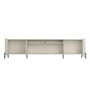 Ver imagem 2 de Rack New Bend 220 cm Porta Lisa Luna/Dourado Incolar