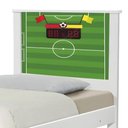 Ver imagem 4 de Bicama Juvenil Adesivada Futebol Gramado com Colchões