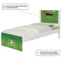 Ver imagem 2 de Bicama Juvenil Adesivada Futebol Gramado com Colchões