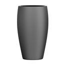 Ver imagem 1 de Vaso de Fibra de Vidro Atenas g 90cm Grande Cinza Fosco