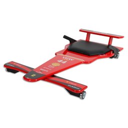 Carrinho de Rolimã F1 Premium Vermelho 44 - 1