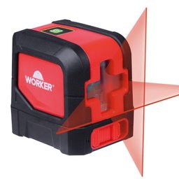 Nível Laser 15m Auto Nivelamento Laser Vermelho Worker - 2