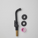Ver imagem 3 de Torneira Água Fria Minimalista de Parede Casavilla Preto