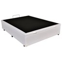 Ver imagem 2 de Cama Box Baú Viúva Corino Branco 120x188x42