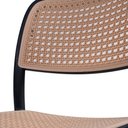 Ver imagem 2 de Cadeira Maya Telinha Cozinha Empilhável Jantar Preto