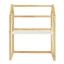 Ver imagem 5 de Mesinha Infantil Escrivaninha Desenho Madeira Montessori Regulável Tina Natural Branco Idimex