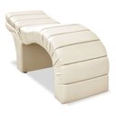 Ver imagem 3 de Maca Luxo Reclinável para Estética Facial Extensão Cílios  Bege Bz Home Decor