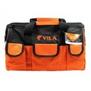 Ver imagem 1 de Bolsa em Lona 40x26cm com 14 Bolsos Vila Unico